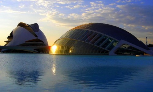Zdjcie HISZPANIA / Walencja / Ciudad de las Artes y las Ciencias / Miasto Sztuki i Nauki