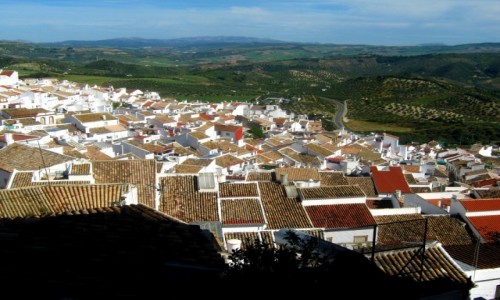 Zdjcie HISZPANIA / Andaluzja / Olvera / Biae miasteczko