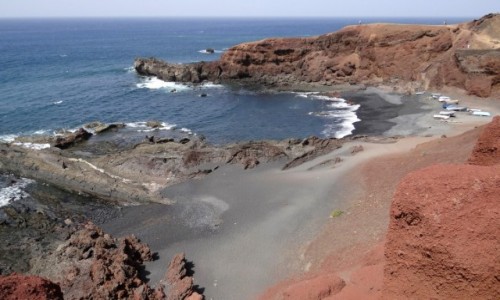 Zdjecie HISZPANIA / Lanzarote / El Golfo / Tu zgaso pieko
