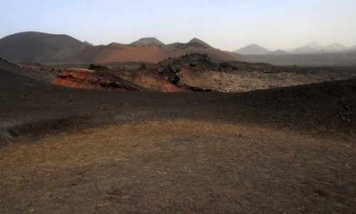 Zdjecie HISZPANIA / Lanzarote / Park Timanfaya / Podr na Marsa