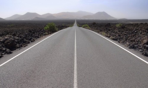 Zdjecie HISZPANIA / Lanzarote / droga LZ-67 / Quo vadis? 