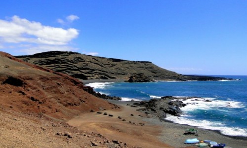 Zdjcie HISZPANIA / Wyspy Kanaryjskie / Lanzarote / Kolory Lanzarote.