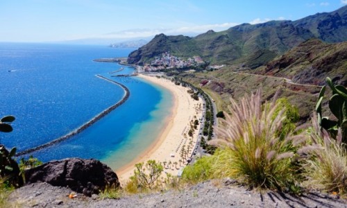 Zdjecie HISZPANIA / Teneryfa / San Andres / Playa de las Teresitas