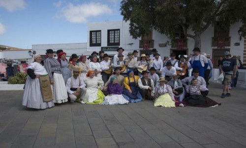 Zdjcie HISZPANIA / Wyspy Kanaryjskie - Lanzarote / niedzielny targ w Teguise / na ludowo