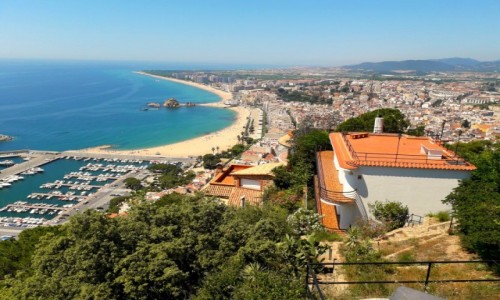 Zdjecie HISZPANIA / Costa brava / Blanes / Dom z widokiem