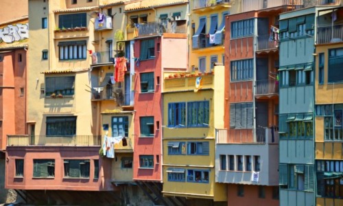 Zdjecie HISZPANIA / - / Girona / Kolory Girony