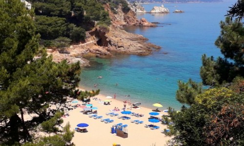 Zdjecie HISZPANIA / Costa brava / Blanes / Cala Sant Francesc.