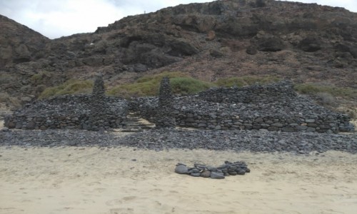 Zdjecie HISZPANIA / Fuerteventura / Morro Jable / Parawany na Kanarach