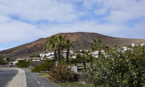 Zdjecie HISZPANIA / Wyspy Kanaryjskie / Lanzarote - Playa Blanca / droga do Montana Roja