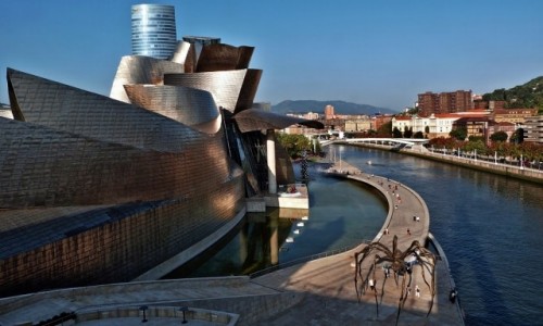 Zdjecie HISZPANIA / Kraj Baskw / Bilbao / Muzeum Guggenheima