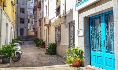 Zdjcie HISZPANIA / - / Blanes / Uliczki Blanes