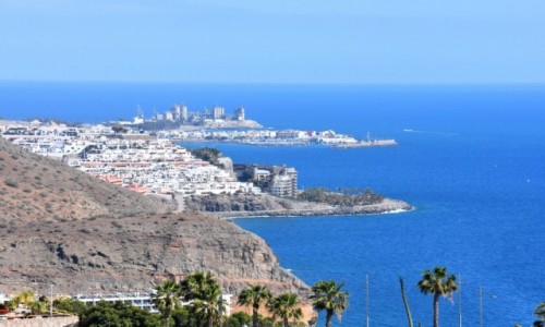 Zdjęcie HISZPANIA / Gran Canaria / Puerto Rico / Widok z klifu