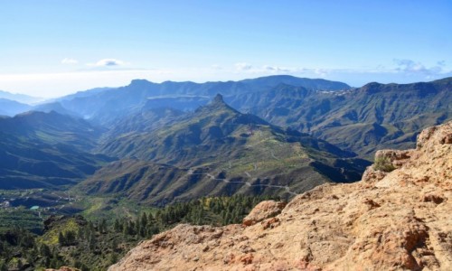 Zdjecie HISZPANIA / Gran Canaria / Roque Nublo / Widok z Roque Nublo