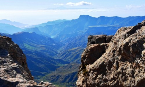 Zdjecie HISZPANIA / Gran Canaria / Roque Nublo / Widok z Roque Nublo