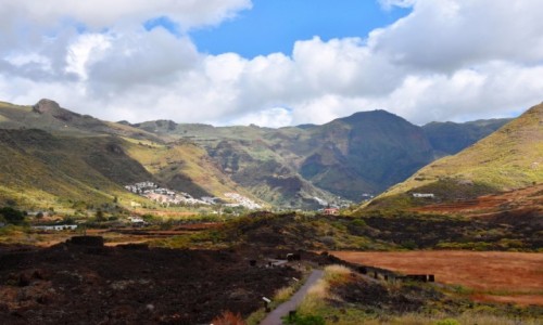 Zdjecie HISZPANIA / Gran Canaria / Maipes de Agaete / Nekropolia w Maipes