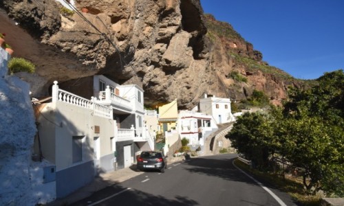 Zdjecie HISZPANIA / Gran Canaria / Gdzie po drodze w Parque Rural del Nublo / Jadc z Artenary do La Aldea de San Nicolas