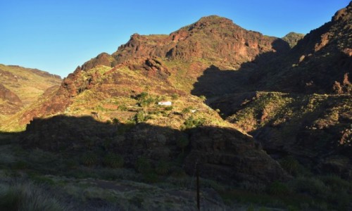 Zdjecie HISZPANIA / Gran Canaria / Gdzie po drodze w Parque Rural del Nublo / Samotny dom