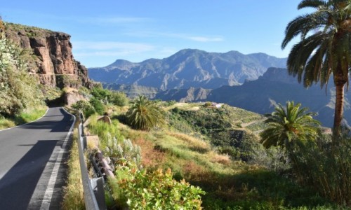 Zdjecie HISZPANIA / Gran Canaria / Gdzie po drodze w Parque Rural del Nublo / Jadc z Artenary do La Aldea de San Nicolas