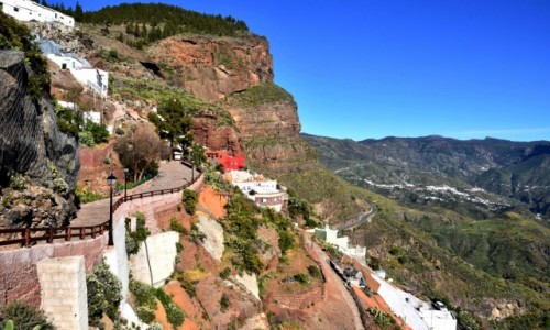 Zdjecie HISZPANIA / Gran Canaria / Artenara / Artenara, miasteczko na skaach