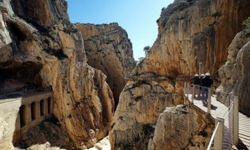 Zdjecie HISZPANIA / Andaluzja / .Caminito del Rey / W drodze