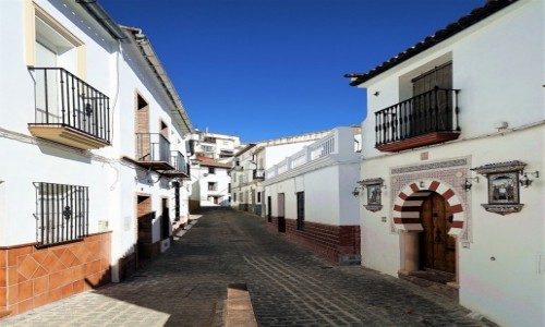 Zdjcie HISZPANIA / Andaluzja / Setenil de Las Bodegas / Uliczka