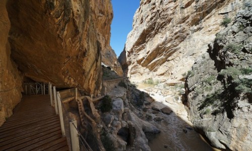 Zdjcie HISZPANIA / Andaluzja / Caminito del Rey / Na szlaku