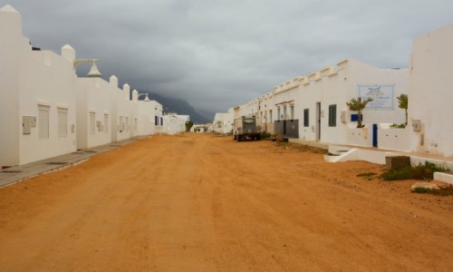 Zdjecie HISZPANIA / La Graciosa - Wyspy Kanaryjskie / Caleta del Sebo / miasteczko duchw