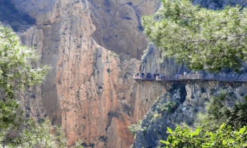 Zdjcie HISZPANIA / Andaluzja / El Chorro / Caminito del Rey.