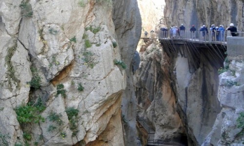 Zdj�cie HISZPANIA / Andaluzja / El Chorro / Caminito del Rey.