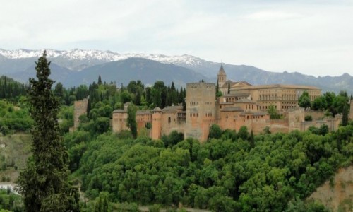 Zdjecie HISZPANIA / Andaluzja / Granada / Rzut oka na Alhambr.