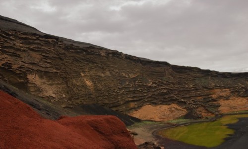 Zdjcie HISZPANIA / Wyspy Kanaryjskie - Lanzarote / El Golfo (Charco de los Clicos) / z wyprawy na Marsa