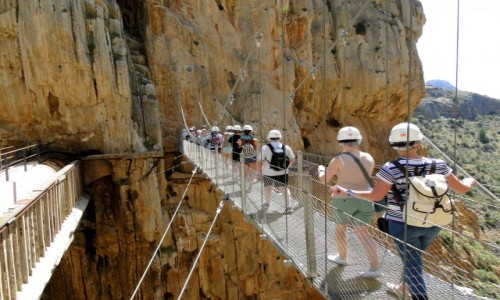 Zdjecie HISZPANIA / Andaluzja / El Chorro / Caminito del Rey.