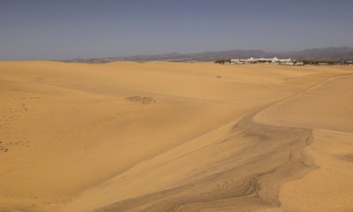 Zdjcie HISZPANIA / Wyspy Kanaryjskie - Gran Canaria / Dunas de Maspalomas / kraina piachu