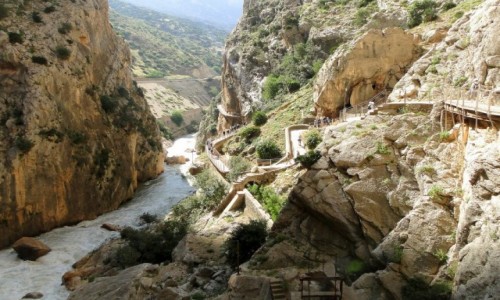 Zdjecie HISZPANIA / Andaluzja / El Chorro / Caminito del Rey.