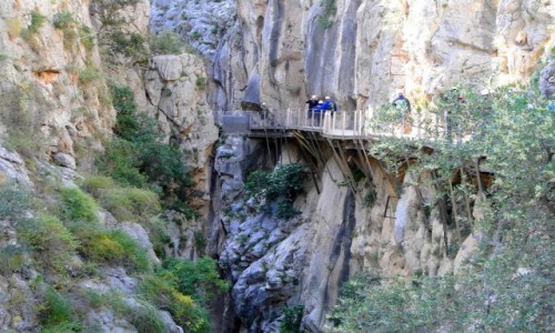 Zdjęcie HISZPANIA / Andaluzja / El Chorro / Caminito del Rey.