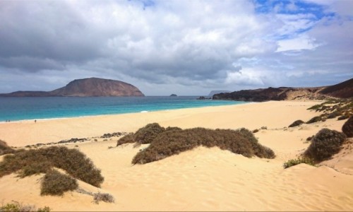 Zdjęcie HISZPANIA / Wyspy Kanaryjskie / La Graciosa / Playa De Las Conchas