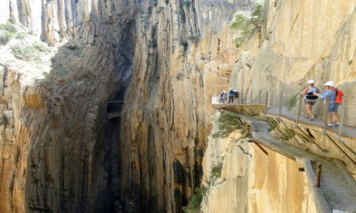 Zdjęcie HISZPANIA / Andaluzja / El Chorro / Caminito del Rey.