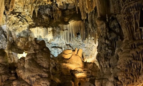 Zdjcie HISZPANIA / Andaluzja / Cueva de Nerja / Formy naciekowe