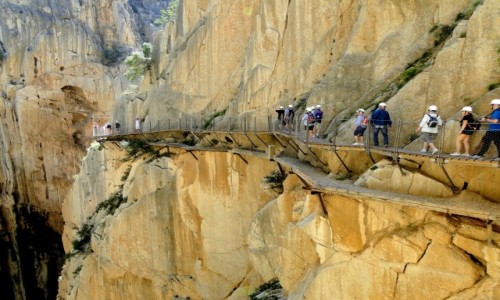 Zdjecie HISZPANIA / Andaluzja / El Chorro / Caminito del Rey.