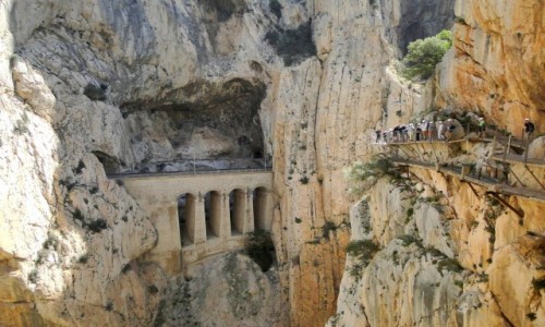 Zdjęcie HISZPANIA / Andaluzja / El Chorro / Caminito del Rey.
