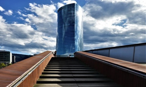 Zdjcie HISZPANIA / Kraj Baskw / Bilbao / Schody