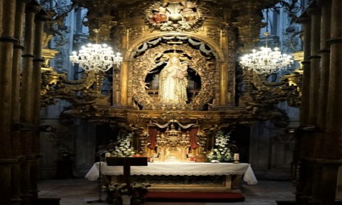 Zdjcie HISZPANIA / Galicja / Lugo / Katedra w Lugo - Kaplica Matki Boej