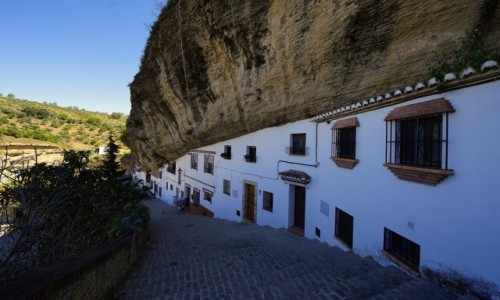 Zdjecie HISZPANIA / Andaluzja / Setenil de Las Bodegas / Pod ska