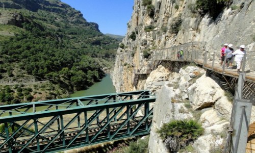 Zdjęcie HISZPANIA / Andaluzja / El Chorro / El Caminito del Rey