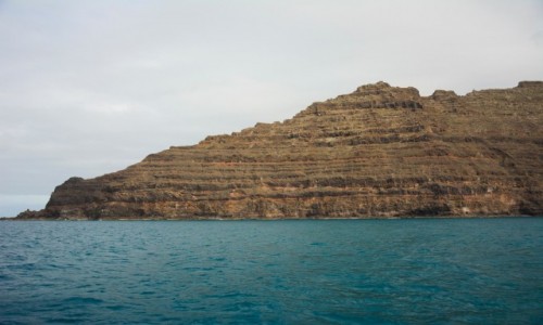 Zdjcie HISZPANIA / Wyspy Kanaryjskie - Lanzarote / Punta Fariones  / w ksztacie krokodyla (klify Punta Fariones)