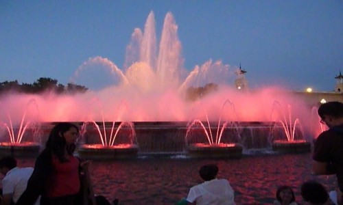 Zdjcie HISZPANIA / Katalonia / Fontanny barcelonskie / Wspomnienia z Barcelony