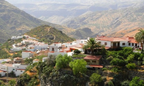 Zdjcie HISZPANIA / Wyspy Kanaryjskie / Gran Canaria / Miasteczka Gran Canarii - Tejeda