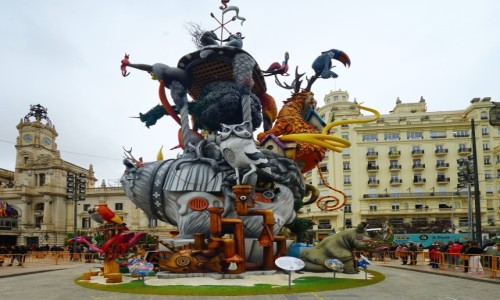Zdjcie HISZPANIA / Walencja / wito ognia Fallas 2022 / Fallas