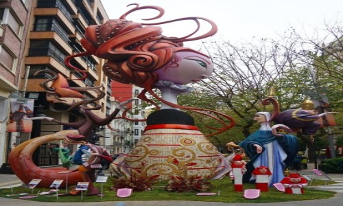 Zdjcie HISZPANIA / Walencja / Fallas de Valencia / Ulotna twrczo