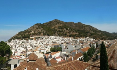 Zdjcie HISZPANIA / Andaluzja. / prowincja Malaga. / Mijas - Biae miasteczko.